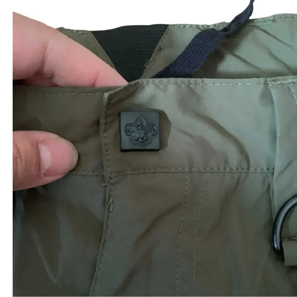 Boy Scouts of America adult small centennial uniform shorts nylon cargo BSA
